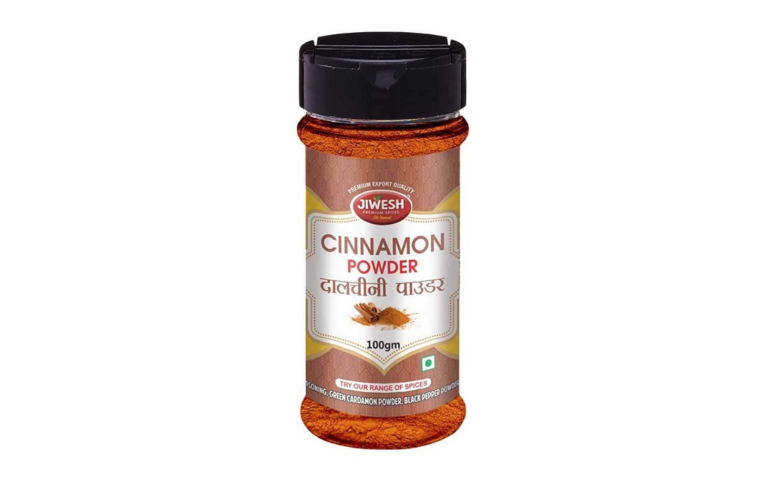 Jiwesh Cinnamon Powder    Plastic Jar  100 grams